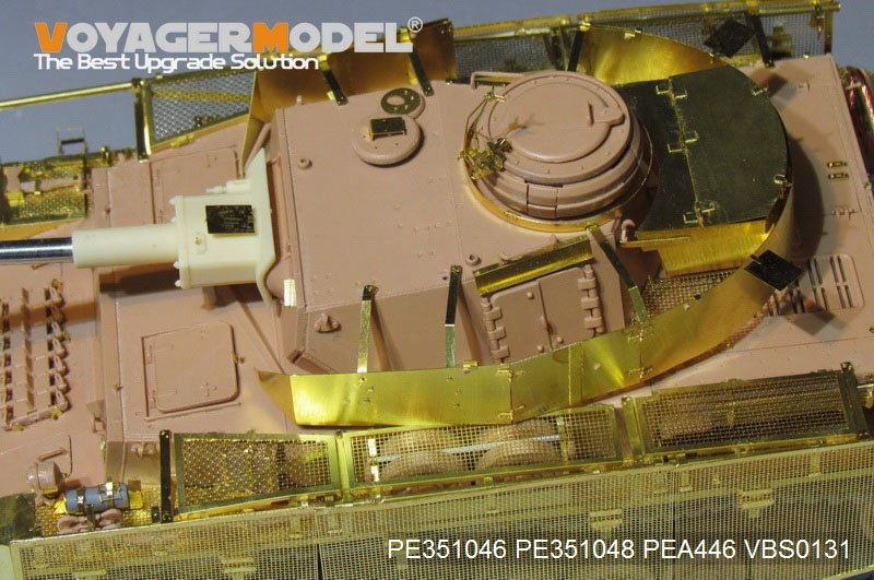 Maquette Voyager PE351046, char allemand Pz.Kpfw.IV Ausf.J (production tardive), Seconde Guerre mondiale, base pour RFM 5033, échelle 1/35 – image 26