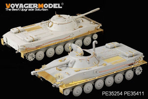 Maquette Voyager PE35411 Char amphibie russe PT-76B de la Seconde Guerre mondiale pour Trumpeter 00381 1/35 – image 9