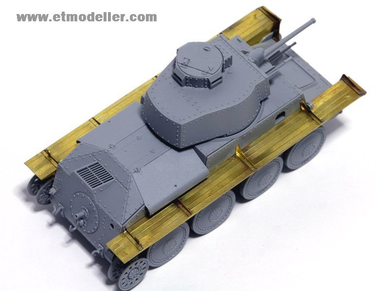 ET Model EA35-004 WWII German Pz.Kpfw.38(t) Fender For DRAGON Kit 1/35 – image 2