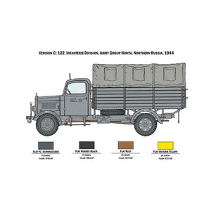 Italeri 6558 MERCEDES BENZ L3000 S 1/35 – obrázek 4