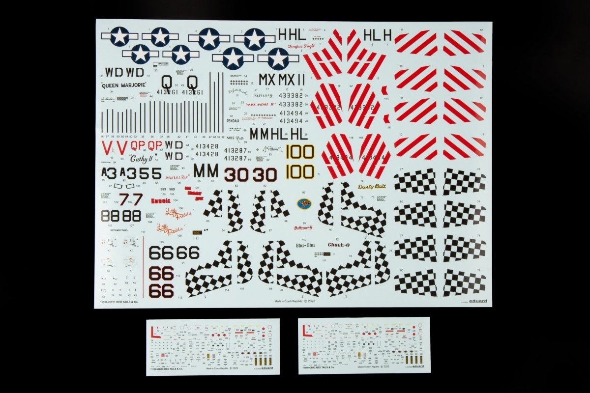 Eduard 11159 RED TAILS &amp;amp; Co. DUAL COMBO 1/48 – imagen 6