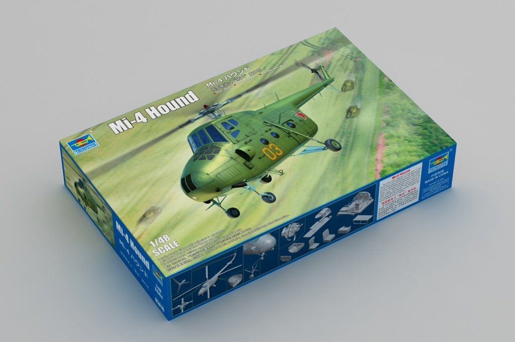 Trumpeter 05816 Russian Mi-4 Hound helicopter 1/48 – imagen 2