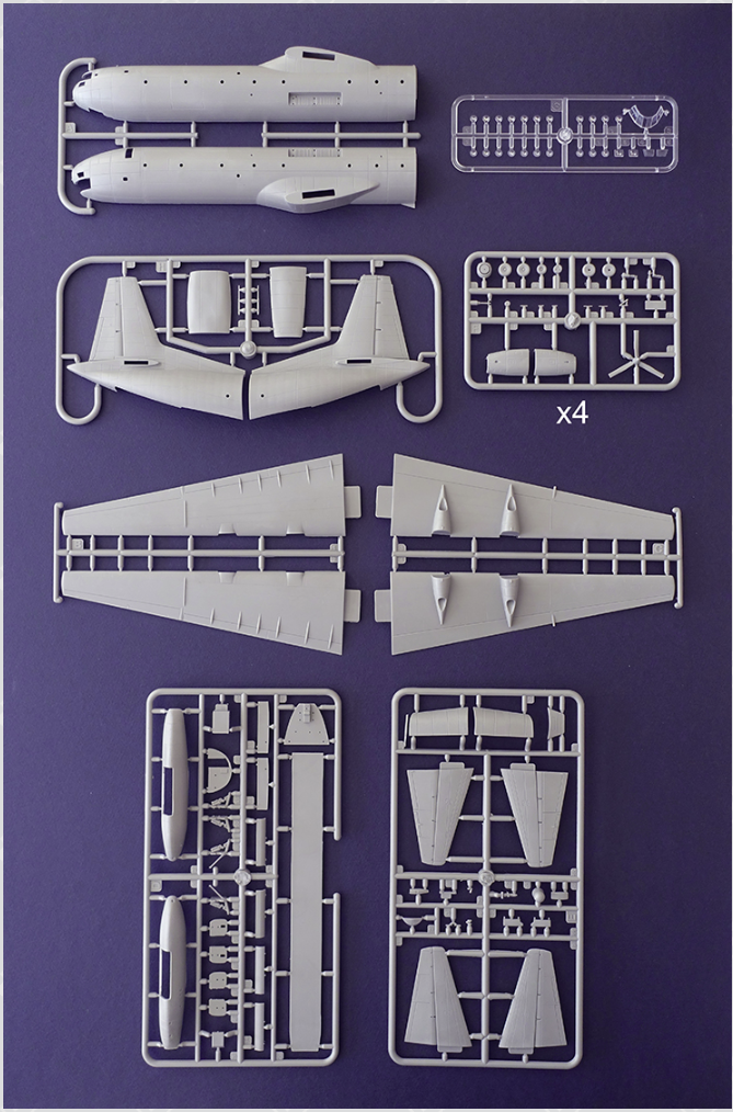 Roden 333 Douglas C-133A Cargomaster 1/144 – image 4
