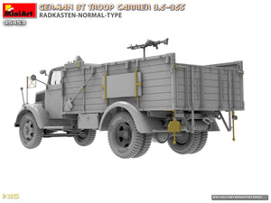 Miniart 35453 German 3t Troop Carrier 3.6-36S Radkasten-Normal-Type 1/35 – image 12