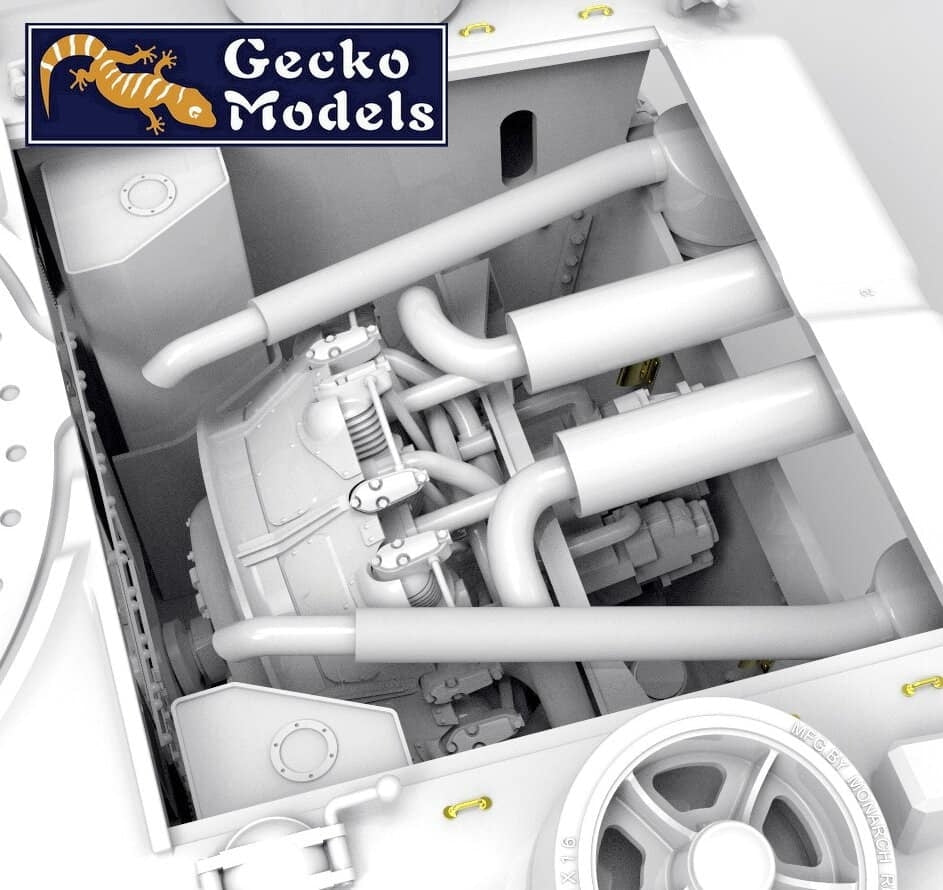 Gecko Models 35GM0086 Canadian Badger Flamethrower Ram Mk. II (Late Production) 1/35 – Bild 3