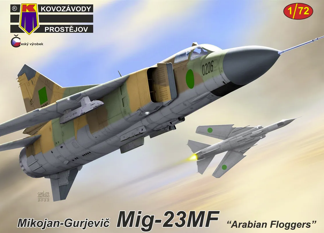 Kovozavody Prostejov KPM0309 MiG-23MF &amp;quot;Arabian Floggers&amp;quot; 1/72