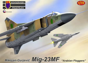 Kovozavody Prostejov KPM0309 MiG-23MF &amp;quot;Arabian Floggers&amp;quot; 1/72
