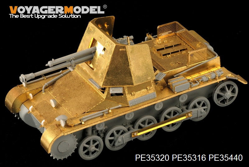 Voyager Model PE35440 WWII German 47mm PaK(t) Panzerjager I basic For DRAGON 6230 1/35 – Bild 2