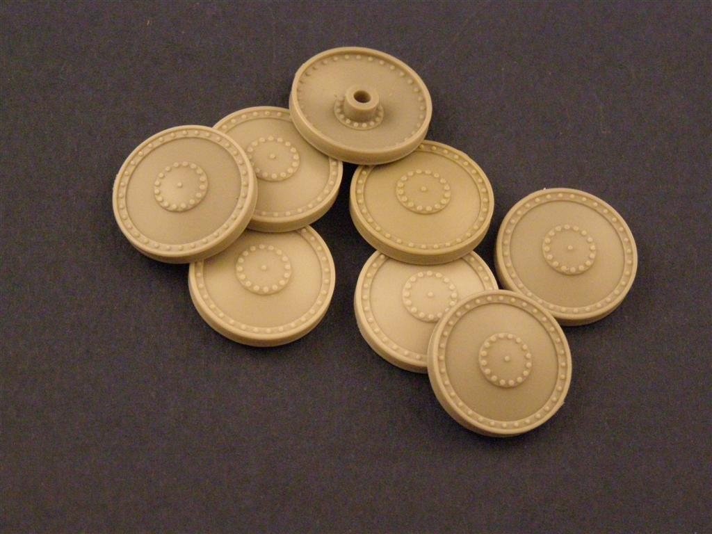 Panzer Art RE35-003 Burn out Wheels for Pz38/Marder III/Hetzer 1/35 – obrázek 2