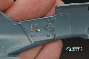 Quinta Studio QD48095 Bf 109G-14 3D-Printed &amp;amp; colored Interior on decal paper (for Eduard kit) 1/48 – image 9