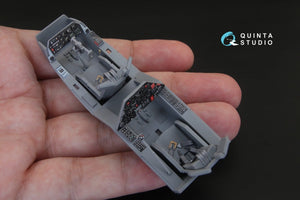 Quinta Studio QD32068 AH-1G Cobra 3D-Printed &amp;amp; colored Interior on decal paper (for ICM kit) 1/32 – image 3