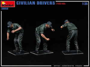 MiniArt 38050 CIVILIAN DRIVERS 1930-40s 1/35 – image 3