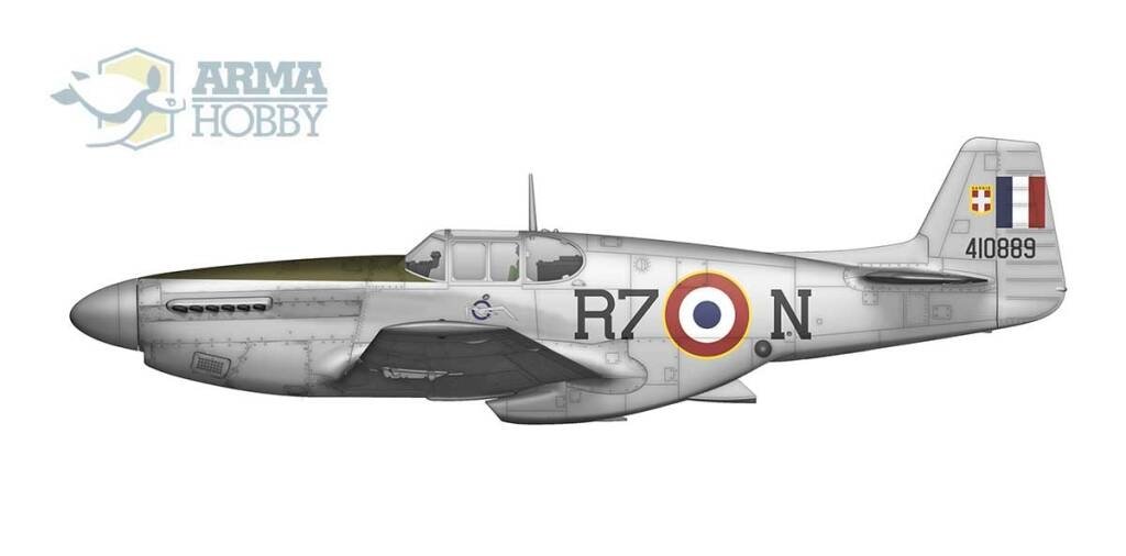 Arma Hobby 70040 F-6C Mustang™ Expert Set 1/72 – Bild 5