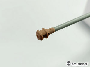 ET Model P35-303 WWII German 75mm KwK/Pak40 Muzzle Brake Type.3 (3D Print) 1/35 – obrázek 3