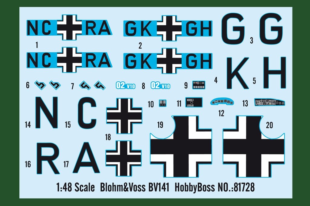 Hobby Boss 81728 Blohm Voss BV-141 1/48 – image 3