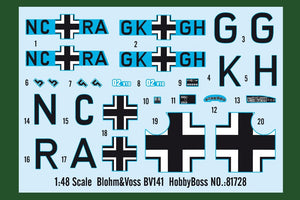 Hobby Boss 81728 Blohm Voss BV-141 1/48 – image 3