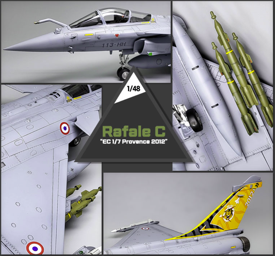 Academy 12346 Rafale C &amp;quot;EC 1/7 Provence 2012&amp;quot; 1/48 – image 6