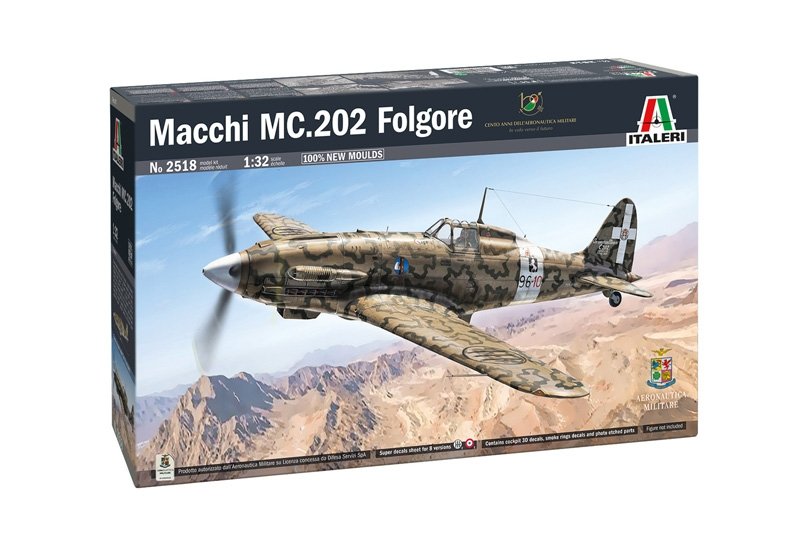Italeri 2518 Macchi MC 202 Folgore 1/32 – immagine 2