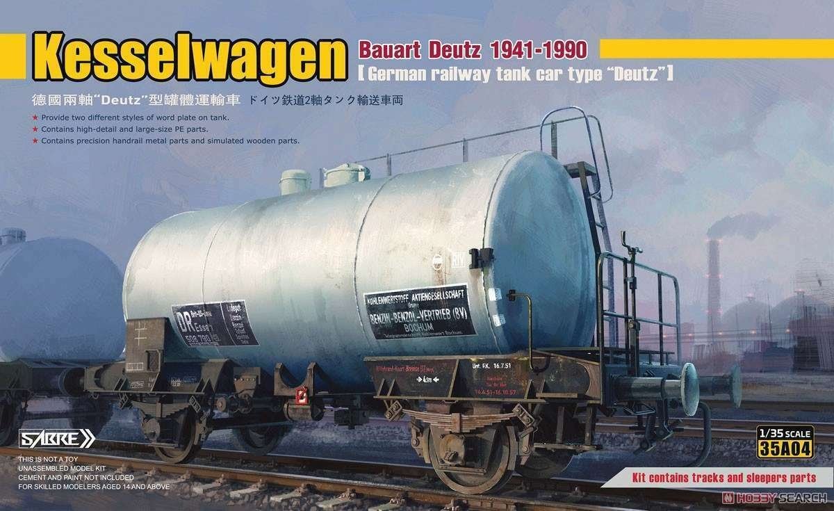 Saber 35A04 Kesselwagen Bauart Deutz (1941-1990) 1/35