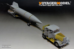 Voyager Model PE35789 WWII Hanomag SS100 Military Car w/V2 Rocket Transporter For TAKOM 2110 1/35 – Bild 4