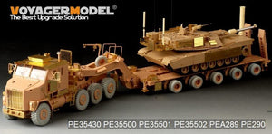 Intérieur du camion tracteur américain moderne M1070, modèle Voyager PE35501, pour maquette HOBBYBOSS 85502 à l&amp;#39;échelle 1/35 – image 7