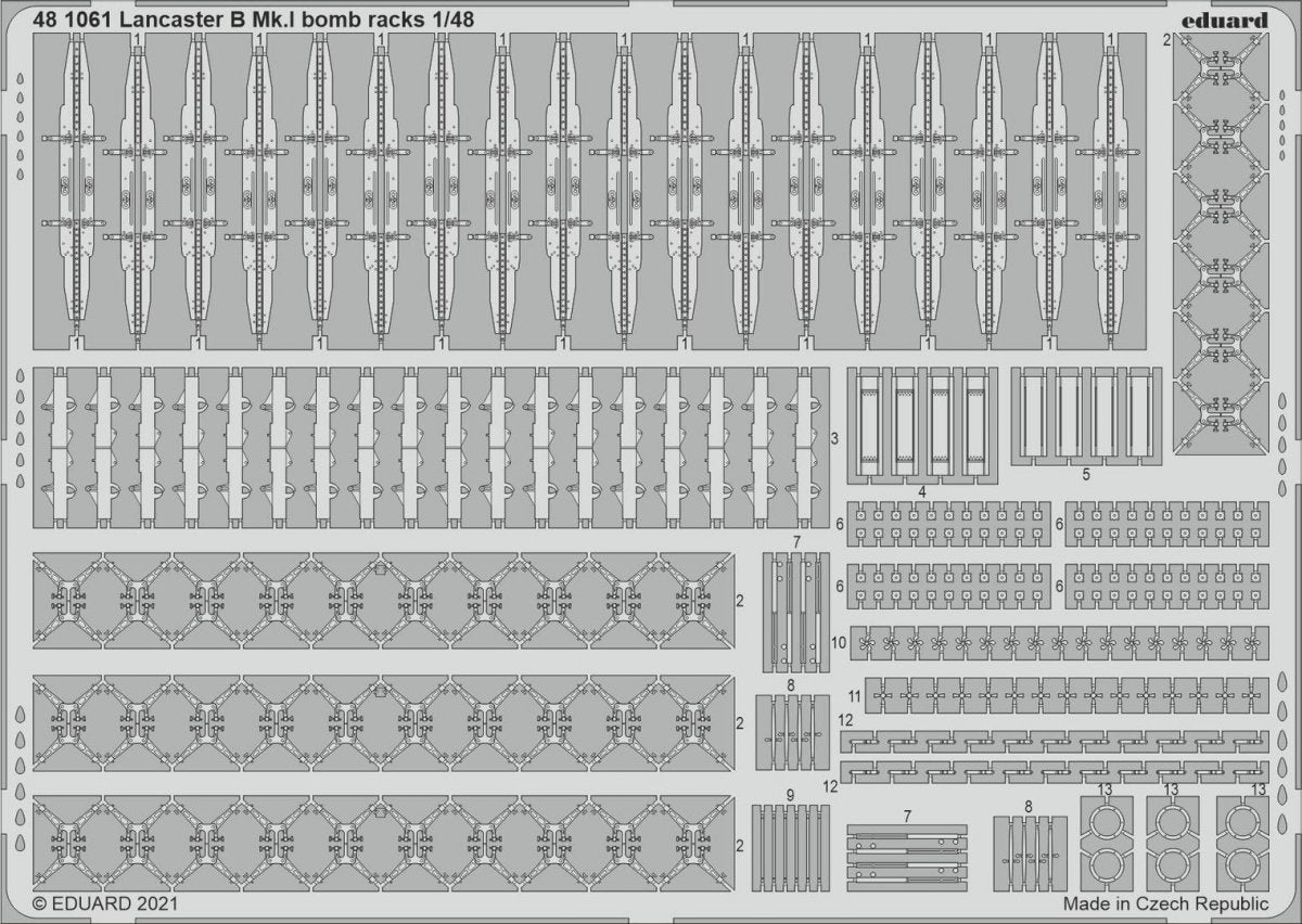 Eduard BIG49308 Lancaster B Mk. I PART II HONG KONG MODELS 1/48 – image 3
