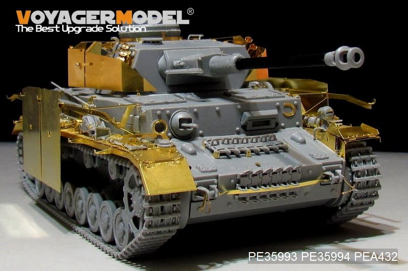 Voyager Model PE35993 WWII German Pz.Kpfw.IV Ausf.G（LateProduction）Basic For Border 35001 1/35 – image 18