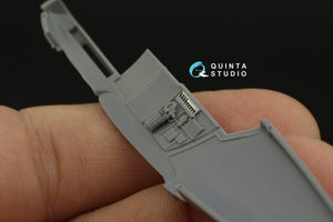 Quinta Studio QD72009 Bf 109E 3D-Printed &amp;amp; colored Interior on decal paper (Special Hobby) 1/72 – Bild 6