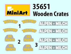 MiniArt 35651 WOODEN CRATES 1/35 – immagine 2