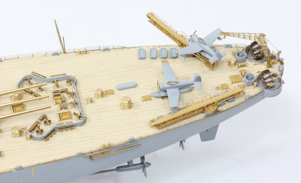 Pontos 35026FB USS BB-63 Missouri 1945 Detail Up Set (Deck Blue 20B stained wooden deck) 1/350 – Bild 4