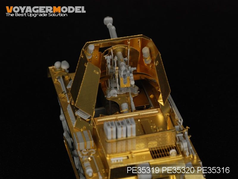 Voyager Model PE35319 WWII German 47mm PaK(t) Panzerjager I Basic For DRAGON 6230 1/35 – immagine 3