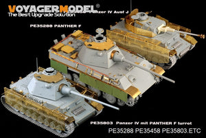 Voyager Model PE35803 WWII German Pz.Kpfw.IV Ausf.J (mit Panther F turret) For DRAGON 6824 1/35 – Bild 2