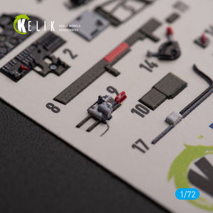 KELIK K72154 P-40K - interior 3D decals for Special Hobby kit 1/72 – image 5