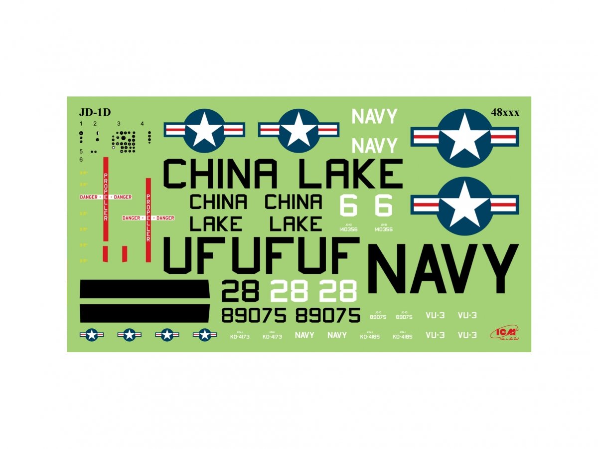 ICM 48289 Jig Dog JD-1D Invader with KDA-1 drone 1/48 – image 8