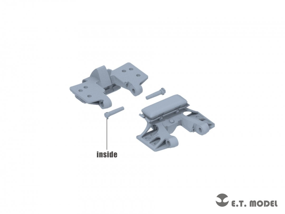 ET Model P35-060 WWII German Sd.Kfz.7(8t) Sprockets &amp;amp; Track links ( 3D Printed ) 1/35 – image 4