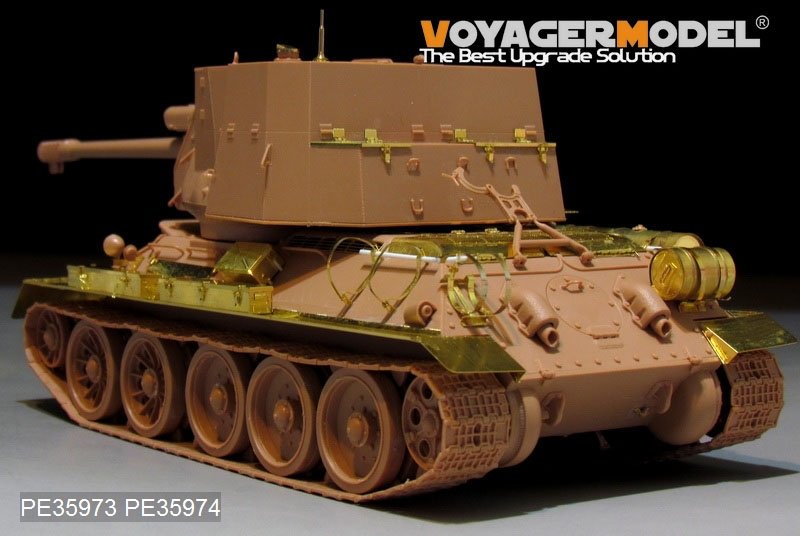 Voyager Model PE35973 Egyptain T-34/122 SPG Basic For RFM 5013 1/35 – image 15