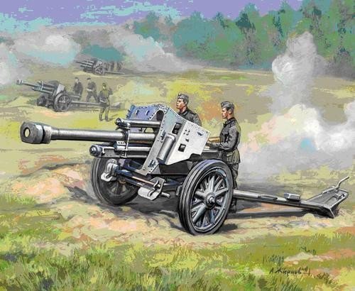 Zvezda 6121 German Howitzer LFH-18 WWII 1/72 – image 3