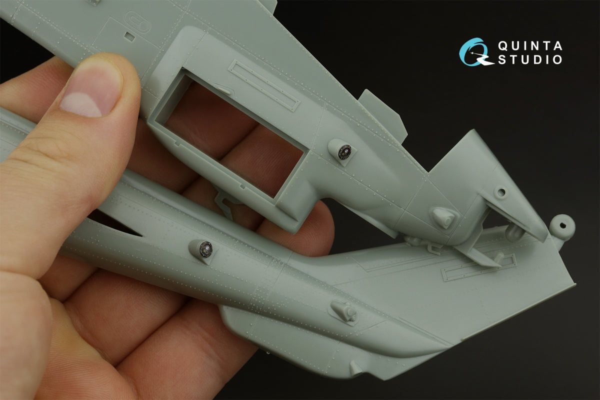 Quinta Studio QD+35121 AH-1W 3D-Printed colored Interior on decal paper (Academy) (with 3D-printed resin parts) 1/35 – image 15