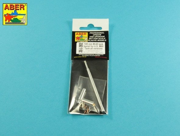 Aber 35L-282 105mm M-68 barrel for the American M60 tank 1/35