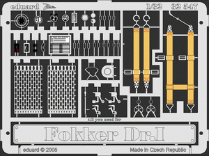 Eduard 32547 Fokker Dr. I 1/32 RODEN – Bild 2