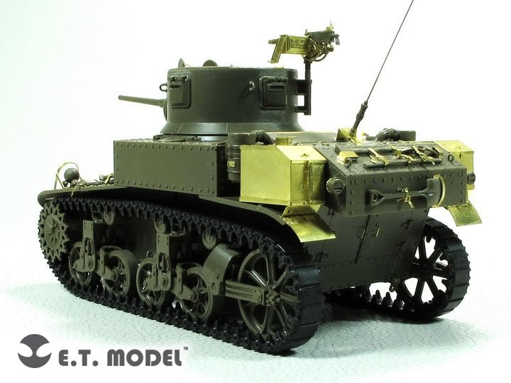 ET Model E35-280 US M3 STUART Light Tank（Late Production) (For TAMIYA 35360) 1/35 – Bild 3