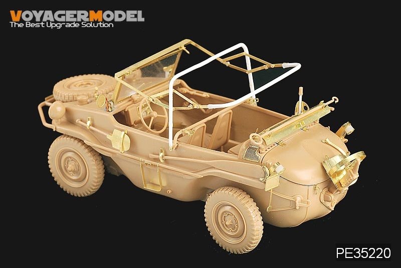 Maquette Voyager PE35220 Schwimmwagan allemand type 166 de la Seconde Guerre mondiale pour TAMIYA 35224 1/35 – image 7