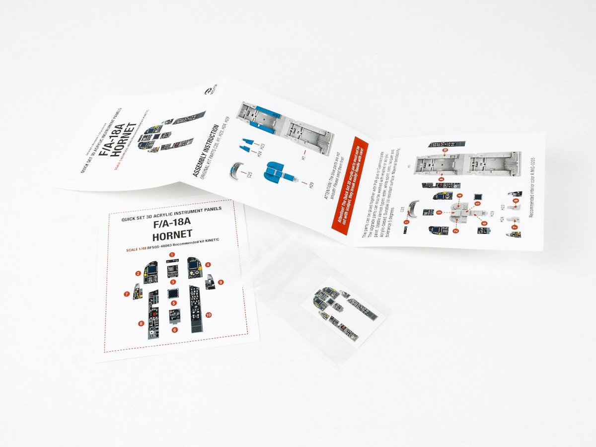 Red Fox Studio QS-48083 F/A-18A Hornet Kinetic 1/48 – image 3