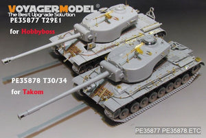Voyager Model PE35878 WWII US T-30/34 Super Heavy tank for TAKOM 1/35 – obrázek 10