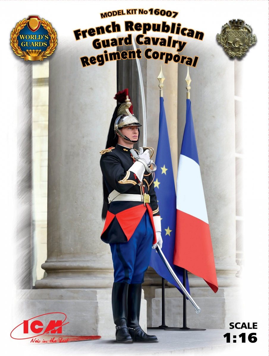 ICM 16007 French Republican Guard Cavalry Regiment Corporal (1/16)