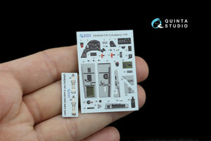 Quinta Studio QD48540 F3F-2 3D-Printed &amp;amp; colored Interior on decal paper (Academy/Accurate Miniatures) 1/48 – obrázek 4