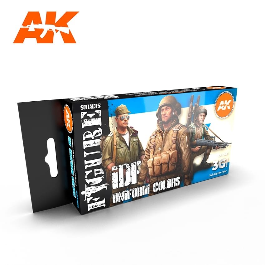 Couleurs d'uniforme IDF AK11631 d'AK Interactive