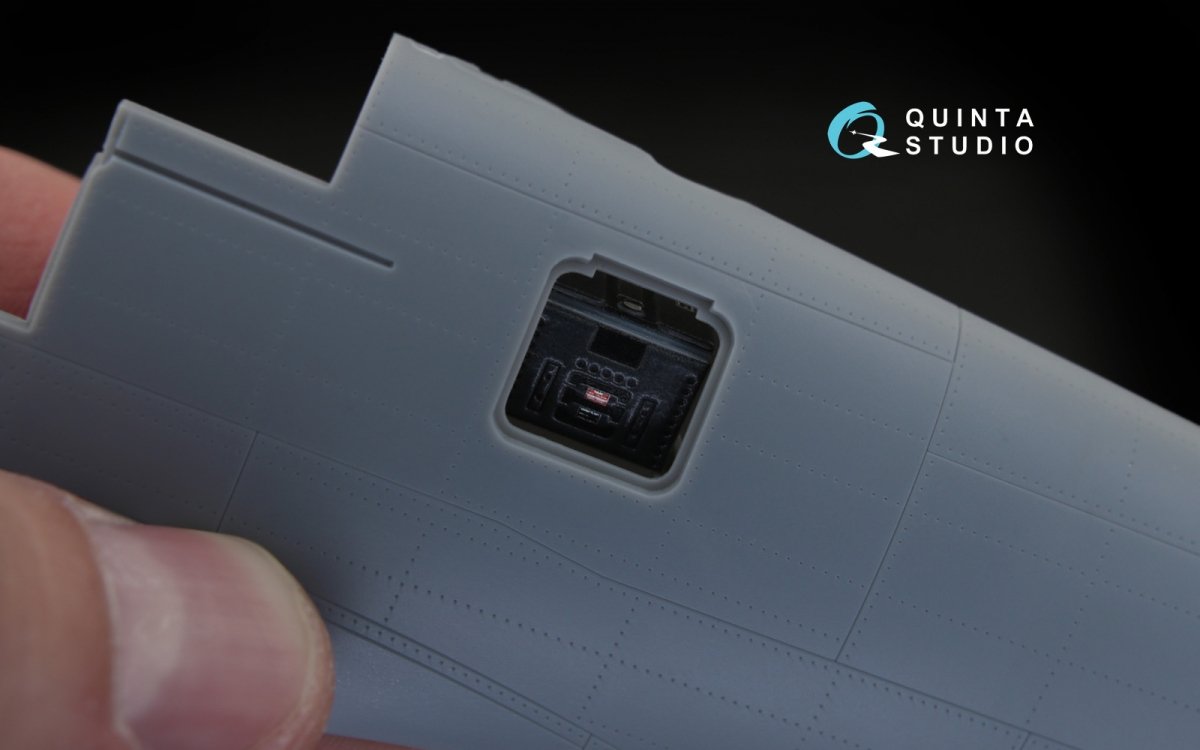 Quinta Studio QD32030 Spitfire Mk.V 3D-Printed &amp;amp; colored Interior on decal paper (for Hobbyboss kit) 1/32 – Bild 7