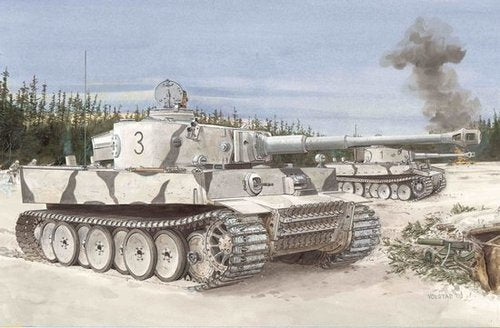 Dragon 7376 Tiger I, Production initiale s.Pz.Abt.502 Région de Leningrad 1942/43 (1/72)