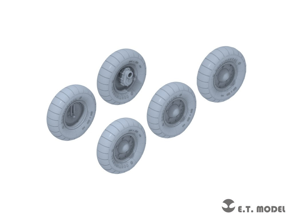 ET Model P35-139 WWII German Kübelwagen Type82 Sagged wheels Balloon tire For TAMIYA Kit 1/35 – Bild 2